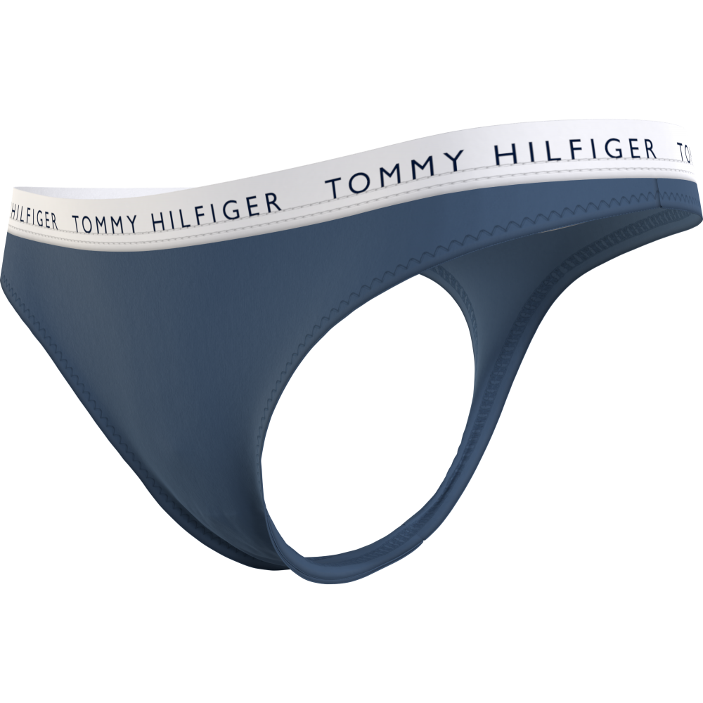 Γυναικεία Κυλοτάκια String 3 τεμ. TOMMY HILFIGER 3pcs UW0UW02829-0Y2, VESSEL BLUE/WHITE/BLUE COAST