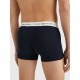 Tommy Hilfiger 3p Trunk UM0UM02761-0WT, Ανδρικά μπόξερ Σετ 3 τεμαχίων με άσπρο λάστιχο, ΜΠΛΕ