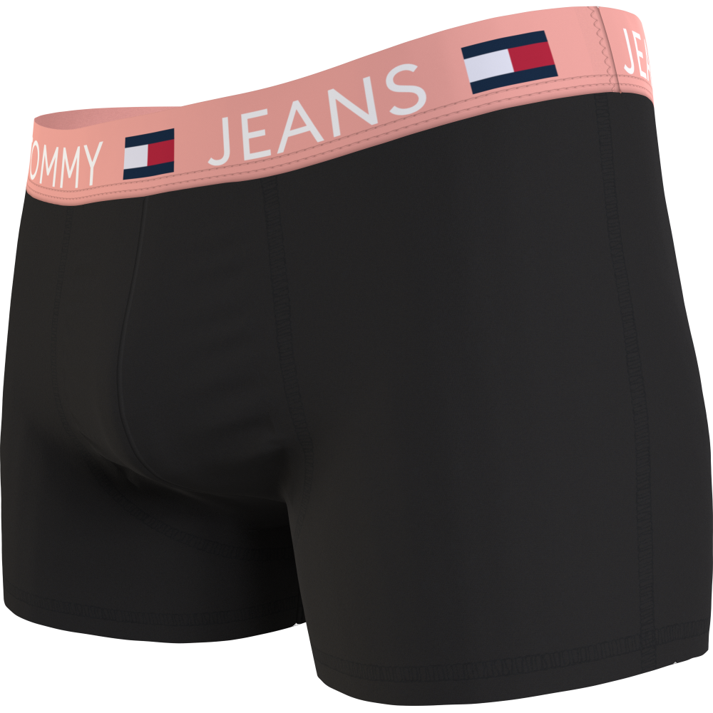 Tommy Hilfiger 3p Trunk WB UM0UM03289-0XF, Ανδρικά μπόξερ Σετ 3 τεμαχίων, ΜΑΥΡΟ