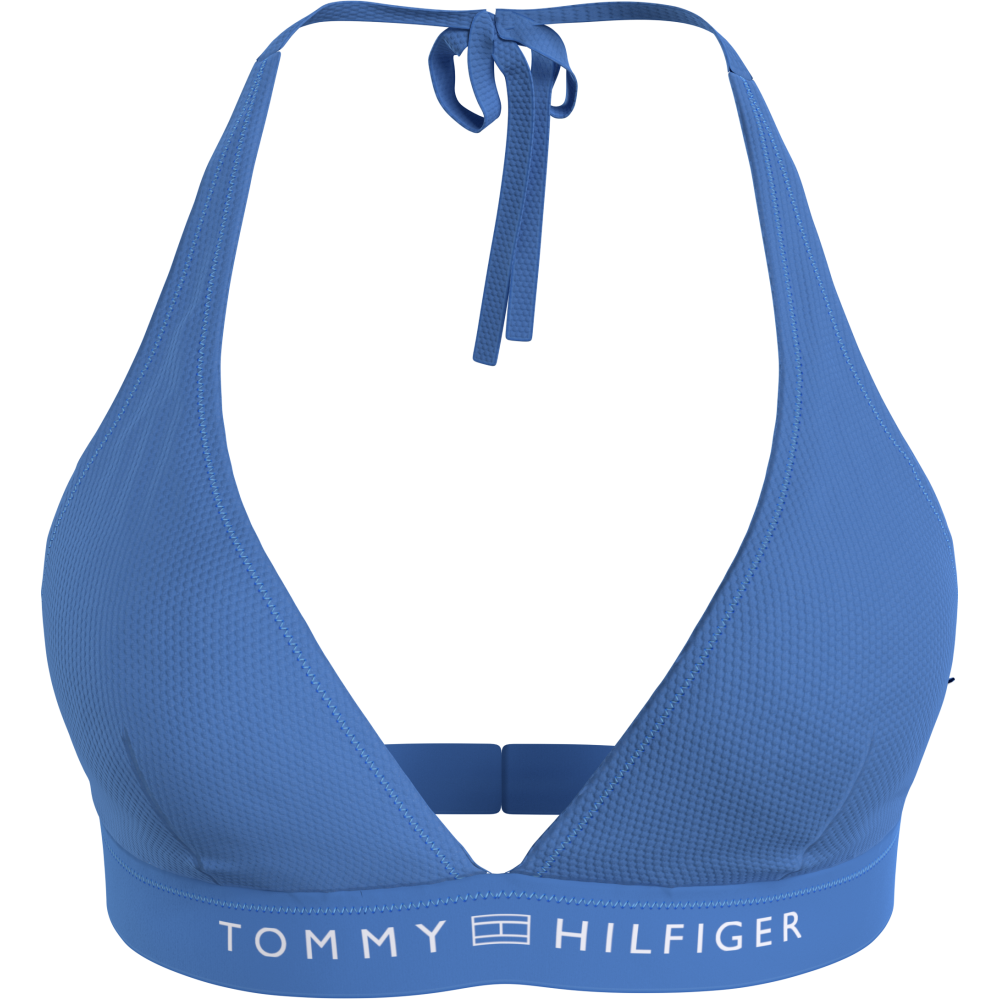 Tommy Hilfiger ΅Women's Triangle Fixed  RP UW0UW05257-C30, Γυναικείο Μπικίνι Τοπ Μαγιό  με  επένδυση που αφαιρείται BLUE SPELL