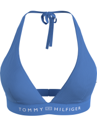 Tommy Hilfiger ΅Women's Triangle Fixed  RP UW0UW05257-C30, Γυναικείο Μπικίνι Τοπ Μαγιό  με  επένδυση που αφαιρείται BLUE SPELL