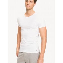 Tommy Hilfiger Premium Essentials 2s87905187-100, 3packs, Στρογγυλή λαιμόκοψη, Κοντό μανίκι ΑΣΠΡΟ