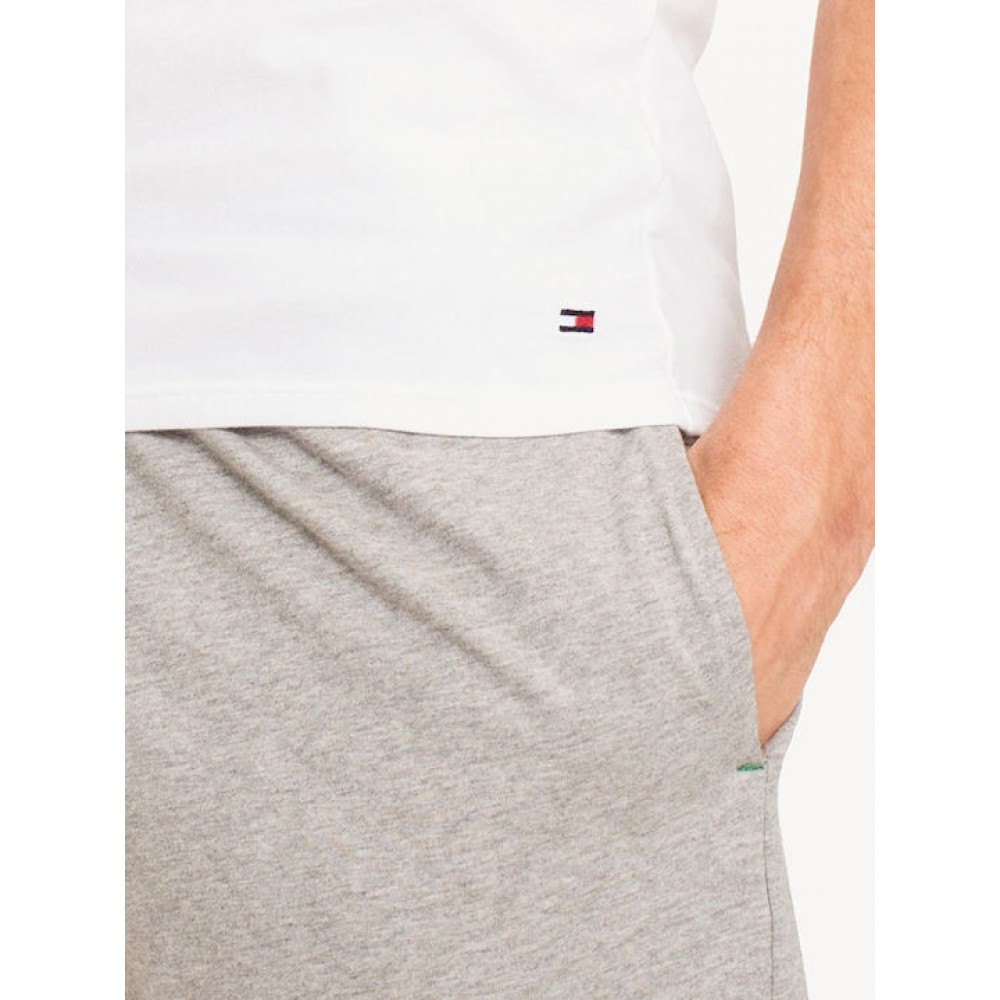 Tommy Hilfiger Premium Essentials 2s87905187-100, 3packs, Στρογγυλή λαιμόκοψη, Κοντό μανίκι ΑΣΠΡΟ