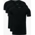 Tommy Hilfiger Premium Essentials 2s87905187-990, 3packs, Στρογγυλή λαιμόκοψη, Κοντό μανίκι ΜΑΥΡΟ