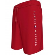 Tommy Hilfiger UM0UM03258-XLD,  Medium Drawstring Ανδρικό Μαγιό Βερμούδα, MEDIUM RED
