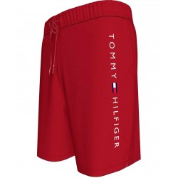 Tommy Hilfiger UM0UM03258-XLD,  Medium Drawstring Ανδρικό Μαγιό Βερμούδα, MEDIUM RED