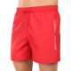 Tommy Hilfiger UM0UM03258-XLD,  Medium Drawstring Ανδρικό Μαγιό Βερμούδα, MEDIUM RED