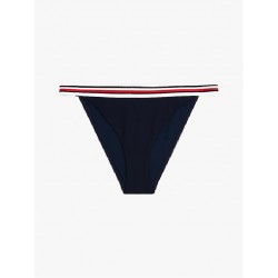 Tommy Hilfiger UW0UW05829-C1G, CHEEKY BIKINI GLOBAL STRIPE, Γυναικείο Μαγιό Κυλοτάκι, ΜΠΛΕ ΣΚΟΥΡΟ