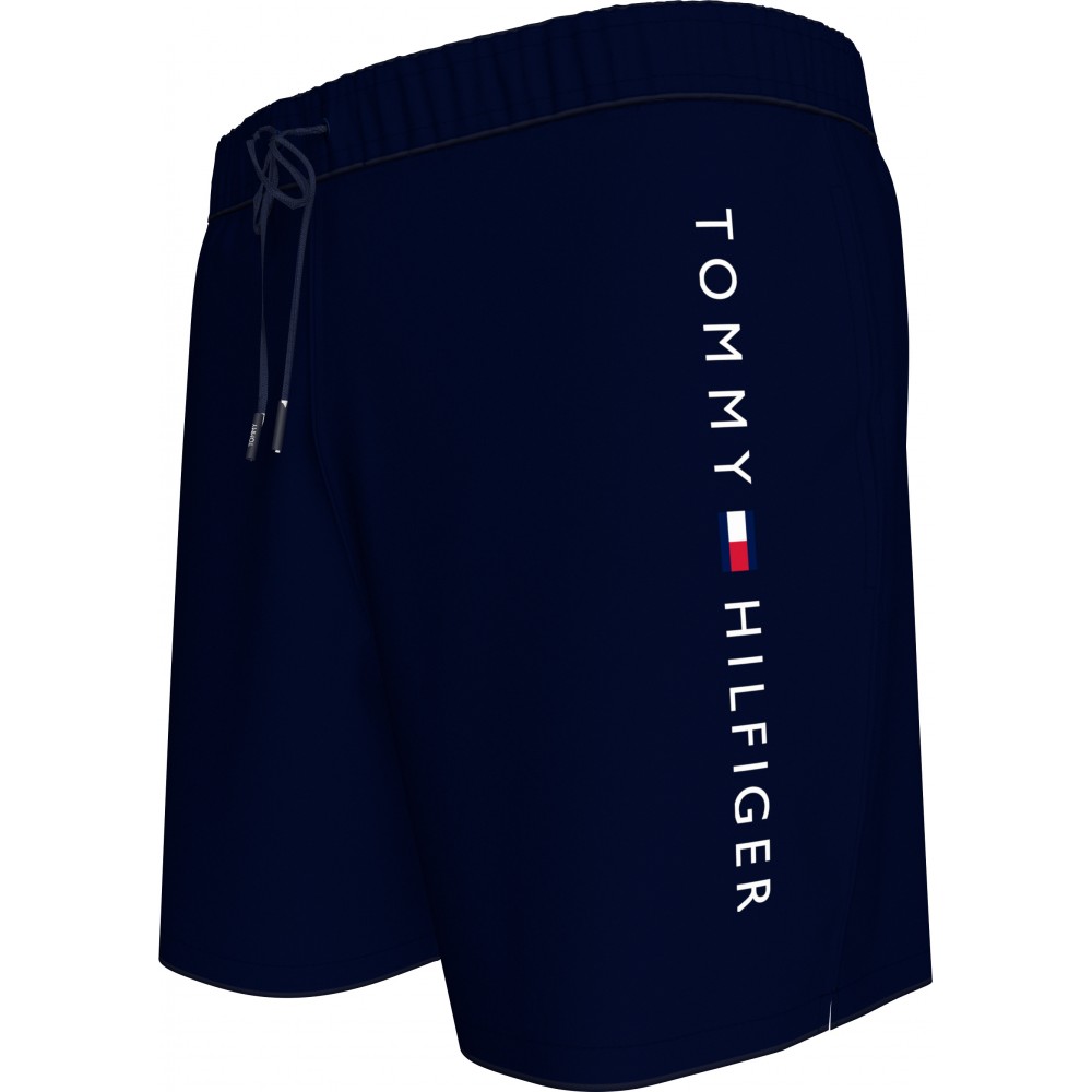 Tommy Hilfiger UM0UM03258-DW5,  Medium Drawstring Ανδρικό Μαγιό Βερμούδα, DARK BLUE