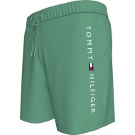 Tommy Hilfiger UM0UM03258-L3J,  Medium Drawstring Ανδρικό Μαγιό Βερμούδα, FORT GREEN