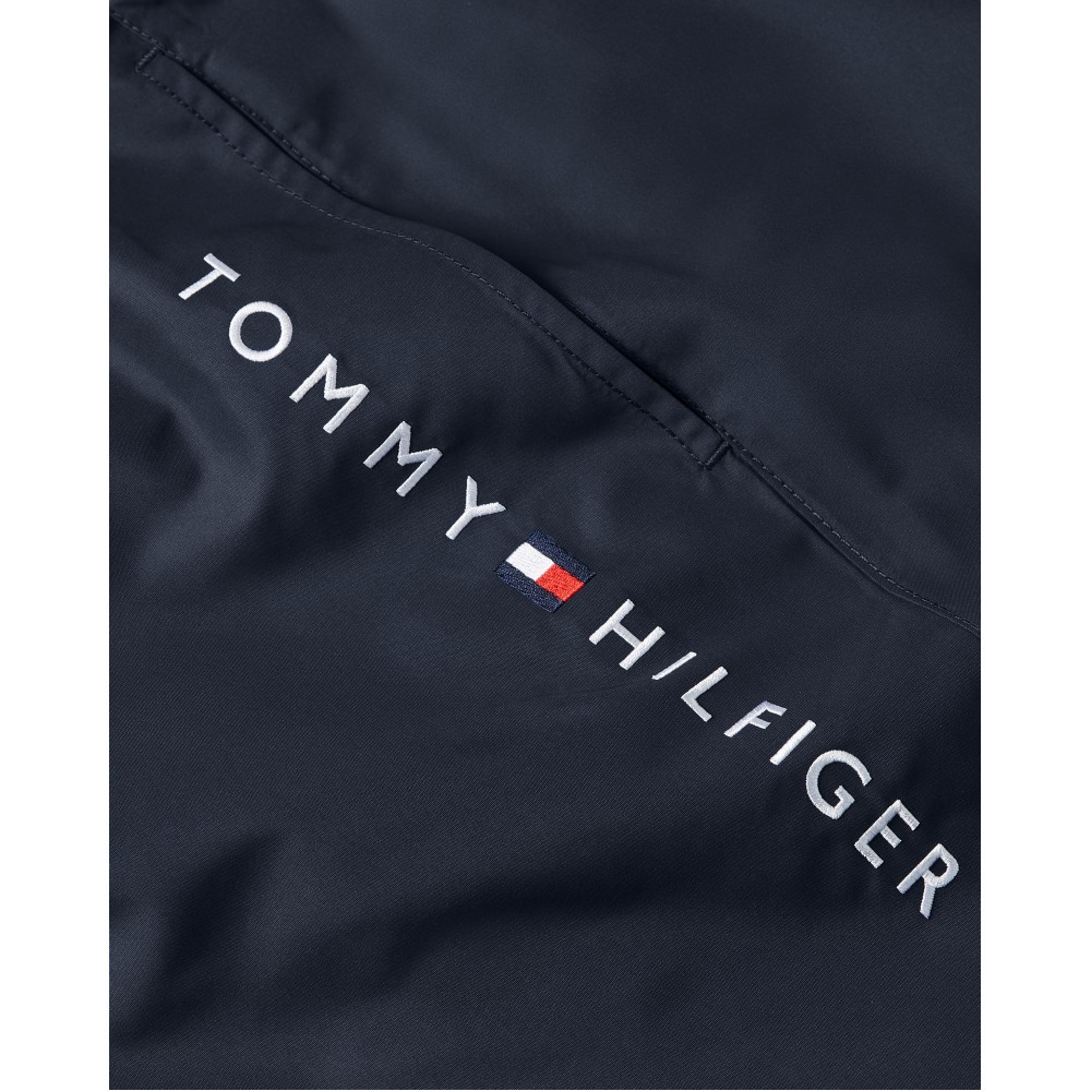 Tommy Hilfiger UM0UM03310-DW5,  Long Drawstring Ανδρικό Μαγιό Βερμούδα, ΜΠΛΕ ΣΚΟΥΡΟ