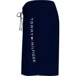 Tommy Hilfiger UM0UM03310-DW5,  Long Drawstring Ανδρικό Μαγιό Βερμούδα, ΜΠΛΕ ΣΚΟΥΡΟ