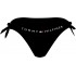 Tommy Hilfiger UW0UW04497-BDS, Γυναικείο Κυλοτάκι Μαγιό Side Tie Cheeky Bikini, ΜΑΥΡΟ