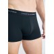Tommy Hilfiger UM0UM03890-0R7 3pcs, Ανδρικά μπόξερ Signature Repeat Logo Waistband Trunks , ΜΑΥΡΟ