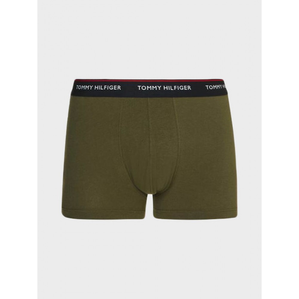 Ανδρικό Boxer TOMMY HILFIGER Premium Essentials 3pack Trunk 1U87903842-0XV, MULTI COLOR