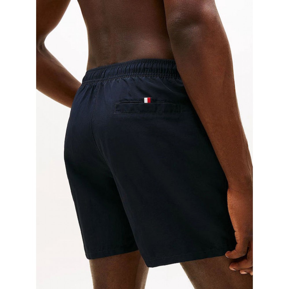 Tommy Hilfiger UM0UM03748--DW5,  Medium Drawstring Ανδρικό Μαγιό Βερμούδα, DARK BLUE