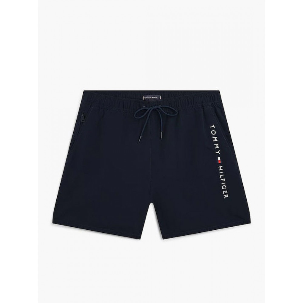 Tommy Hilfiger UM0UM03748--DW5,  Medium Drawstring Ανδρικό Μαγιό Βερμούδα, DARK BLUE
