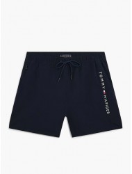 Tommy Hilfiger UM0UM03748--DW5,  Medium Drawstring Ανδρικό Μαγιό Βερμούδα, DARK BLUE