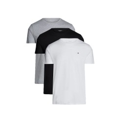 Tommy Hilfiger UM0UM03870-0XO, Ανδρικά T-Shirts 3p. SS TEE Βαμβακερά με στρογγυλή λαιμόκοψη, MULTI COLOR