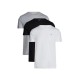 Tommy Hilfiger UM0UM03870-0XO, Ανδρικά T-Shirts 3p. SS TEE Βαμβακερά με στρογγυλή λαιμόκοψη, MULTI COLOR