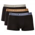 Tommy Hilfiger UM0UM03881-06I, Ανδρικά Μπόξερ Essential Logo Waistband  Trunks,  ΜΑΥΡΟ