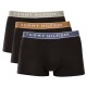 Tommy Hilfiger UM0UM03881-06I, Ανδρικά Μπόξερ Essential Logo Waistband  Trunks,  ΜΑΥΡΟ