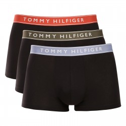 Tommy Hilfiger UM0UM03881-0UC, Ανδρικά Μπόξερ Essential Logo Waistband  Trunks,  ΜΑΥΡΟ