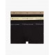 Tommy Hilfiger UM0UM03890-0YY 3pcs, Ανδρικά μπόξερ Signature Repeat Logo Waistband Trunks , ΜΑΥΡΟ
