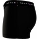 Tommy Hilfiger Plus Size UM0UM03897-0WE 3p WB Trunk , Ανδρικά μπόξερ Σετ 3 τεμ. ΜΑΥΡΟ