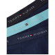 Tommy Hilfiger UM0UM03890-0YW 3p WB Trunk , Ανδρικά μπόξερ Σετ 3 τεμ. ΜΠΛΕ ΣΚΟΥΡΟ