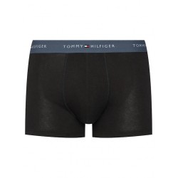 Tommy Hilfiger Plus Size UM0UM03897-0SW 3p WB Trunk , Ανδρικά μπόξερ Σετ 3 τεμ. ΜΑΥΡΟ