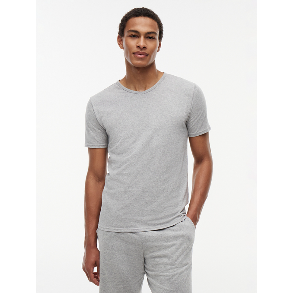Tommy Hilfiger UM0UM03929-0XS, Ανδρικά T-Shirts 3p. V-Neck Short Sleeve Tee Stretch Cotton, MULTI COLOR