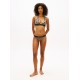 Tommy Hilfiger UW0UW06368-0GB Halter RP Print, Γυναικείο Μαγιό Bikini Top, LEOPARD NORDIC TAUPE
