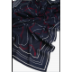 Tommy Hilfiger UW0UW06423-0ZQ, Γυναικείο Παρεό Lyocell με Logo, ΜΠΛΕ ΣΚΟΥΡΟ