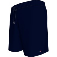 Tommy Hilfiger UM0UM03281-DW5,  Ανδρικό Μαγιό Plus Size BT Medium Drawstring, ΜΠΛΕ ΣΚΟΥΡΟ