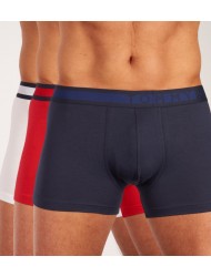 Tommy Hilfiger Trunk UM0UM01234-OXY,  3 pack ΜΠΛΕ-ΚΟΚΚΙΝΟ-ΑΣΠΡΟ