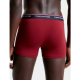 Ανδρικό Boxer TOMMY HILFIGER Premium Essentials 3pack Trunk 1U87903842-0YY  D.Sky/Dark Ash/Rouge