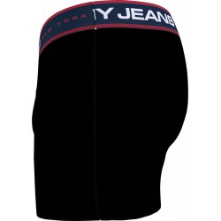 Tommy Hilfiger Jeans 3p Trunk UM0UM02968-0R7, Ανδρικά μπόξερ με φαρδύ λάστιχο ΜΑΥΡΟ