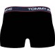 Tommy Hilfiger Jeans 3p Trunk UM0UM02968-0R7, Ανδρικά μπόξερ με φαρδύ λάστιχο ΜΑΥΡΟ