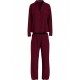 Tommy Hilfiger UW0UW04830-0KV, Γυναικεία ΣΑΤΕΝ Πυζάμα SET Monogram, DEEP ROUGE