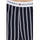 Tommy Hilfiger UW0UW04878-0S5, Γυναικεία Χειμερινή Πυζάμα ICON Βαμβακερή, ΜΠΛΕ ΣΚΟΥΡΟ