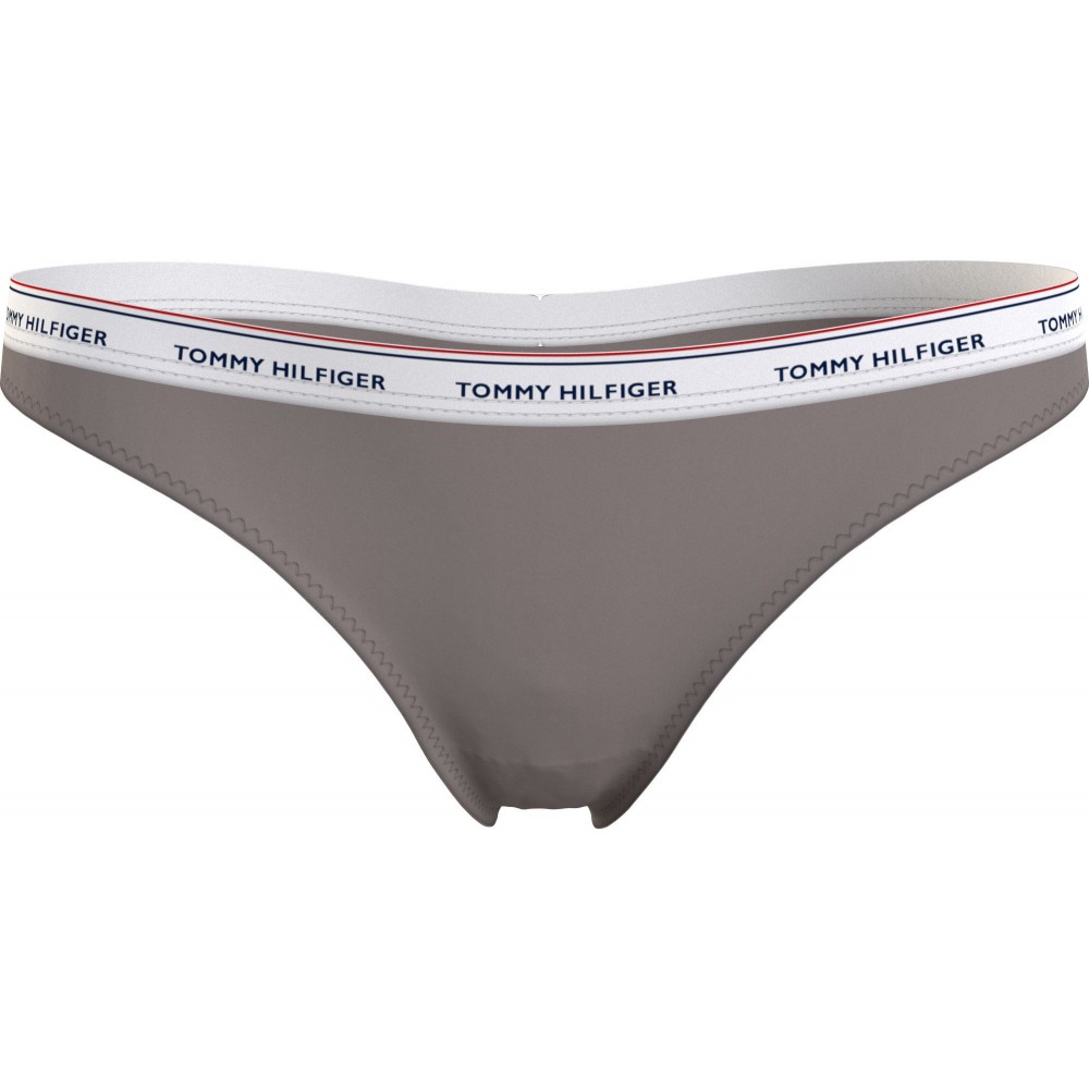 TOMMY HILFIGER 3pack Thong UW0UW04894-0R3, Γυναικείo Σετ 3τεμ. Κυλοτάκια Στρινγ, MULTI COLOR