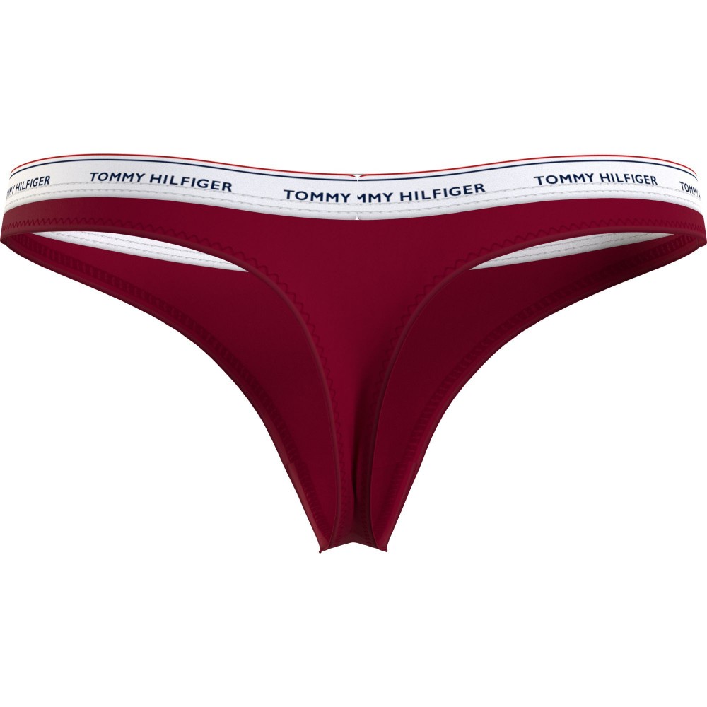 TOMMY HILFIGER 3pack Thong UW0UW04894-0R3, Γυναικείo Σετ 3τεμ. Κυλοτάκια Στρινγ, MULTI COLOR