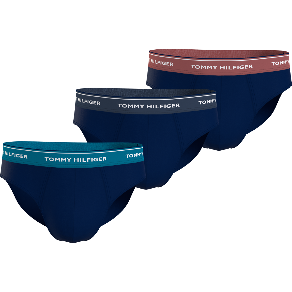 Tommy Hilfiger Premium Essentials 3pack  BRIEF UM0UM03119-0VX, Ανδρικά Σλιπ 3 τεμ. ΠΟΛΥΧΡΩΜΑ