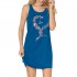 Triumph Nightdress NDK 03, με φαρδιά ράντα και στάμπα