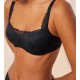 Σουτιέν Triumph Body make-up illusion lace balconette, ΜΑΥΡΟ Σουτιέν Triumph Body make-up illusion lace balconette, ΜΑΥΡΟ