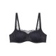 Σουτιέν Triumph Body make-up illusion lace balconette, ΜΑΥΡΟ Σουτιέν Triumph Body make-up illusion lace balconette, ΜΑΥΡΟ