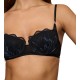 TRIUMPH Crazy Stupid Love WHP, Σουτιέν Balconette με μπανέλα και δαντέλα, ΜΑΥΡΟ TRIUMPH Crazy Stupid Love WHP, Σουτιέν Balconette με μπανέλα και δαντέλα, ΜΑΥΡΟ