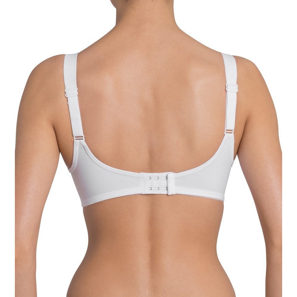 Triumph Doreen + Cotton 01 N, Σουτιέν για μεγάλο και βαρύ στήθος χωρίς μπανέλα, ΑΣΠΡΟ