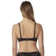 Γυναικεία Bralette Triumph Vivid Spotlight N χωρίς μπανέλα ΜΑΥΡΟ